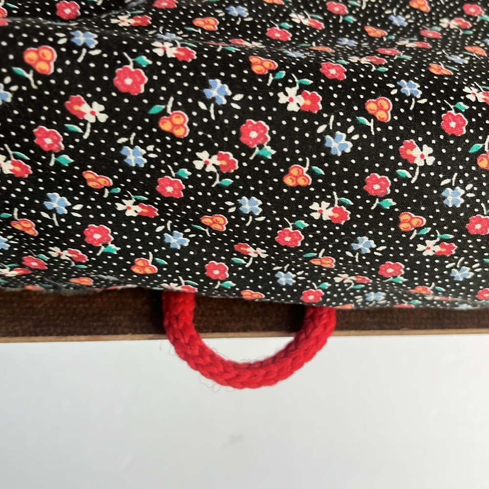 Vintage Lap Desk Calico Print Travel Desk Bed Desk - Picture 4 of 8